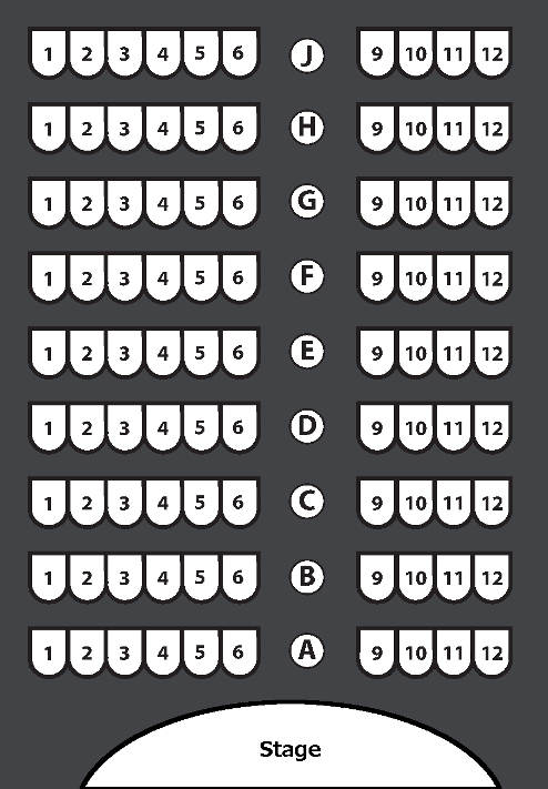 Fredericton Playhouse Seating Chart