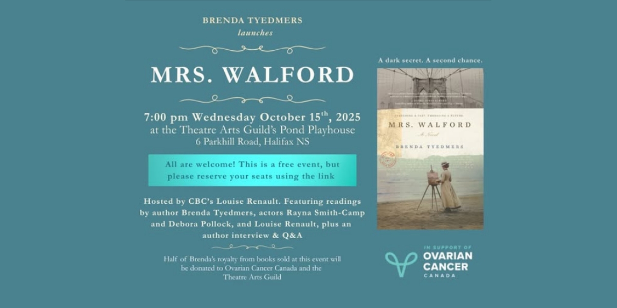 mrs walford book launch at the pond playhouse halifax